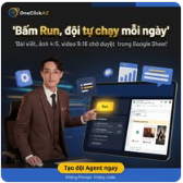 Bài tự đăng: Bấm Run, đội tự chạy mỗi ngày